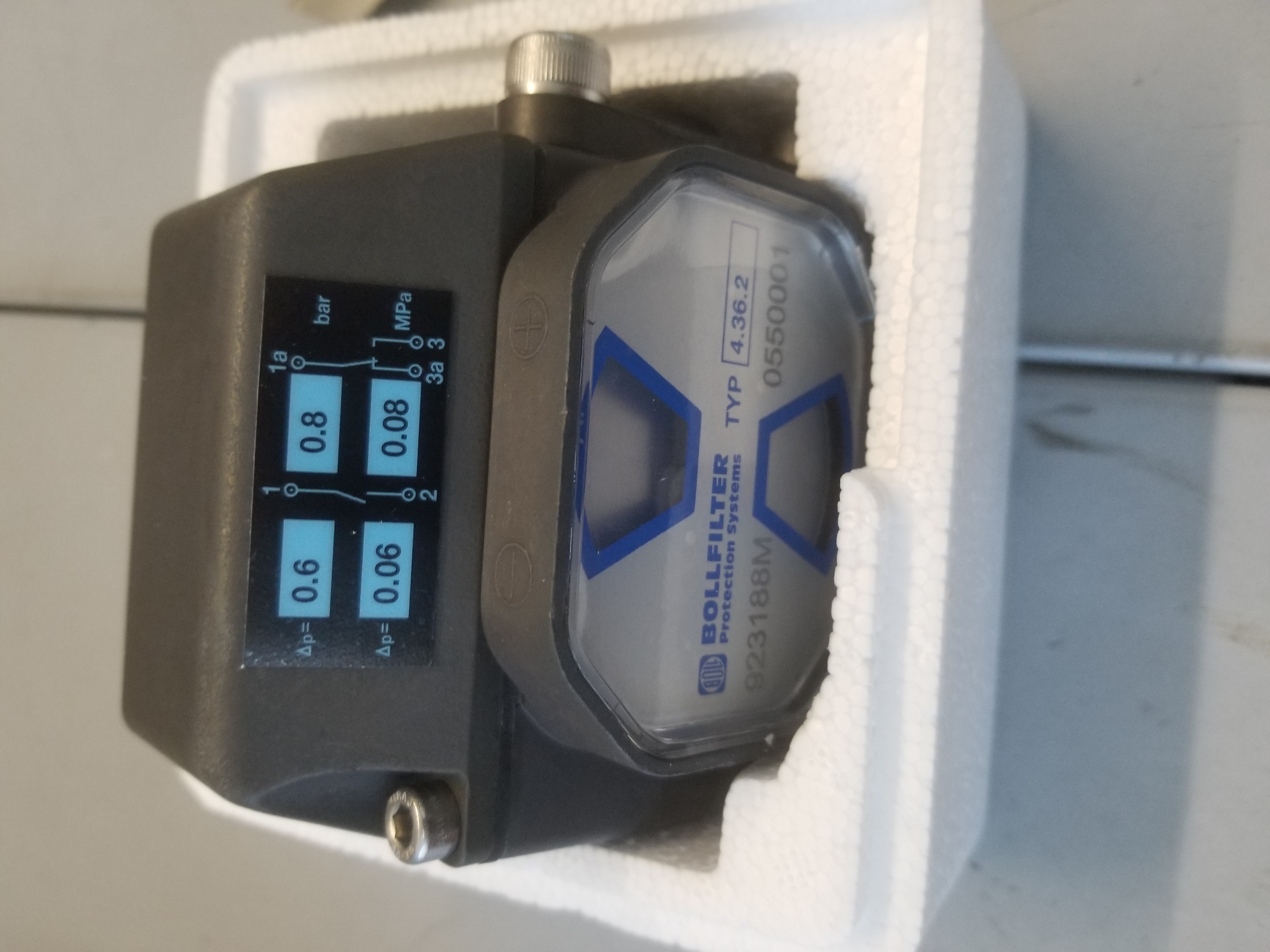 Bollfilter 0550001 Differential Pressure Indicator 3