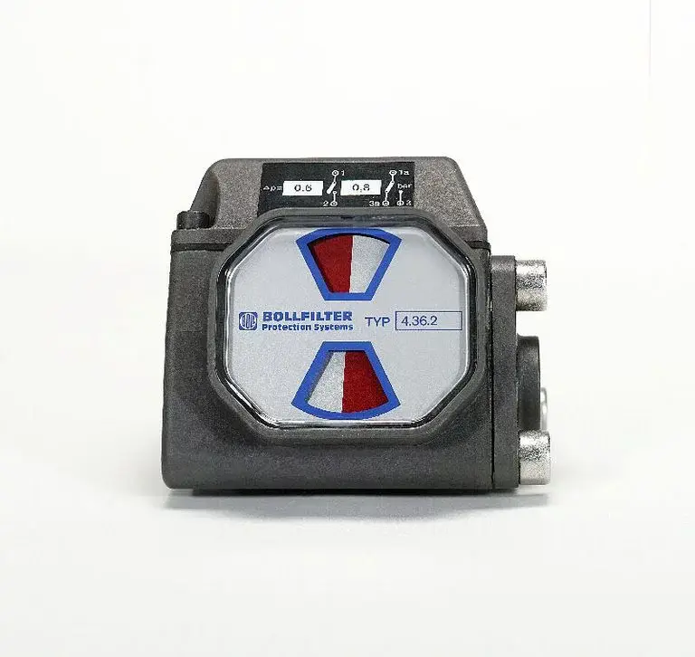 Bollfilter 0550011 Differential Pressure Gauge 5