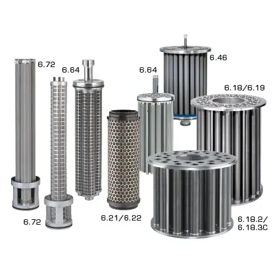 Bollfilter 1340128 77x208 GC1-MG-F Filter Element 3