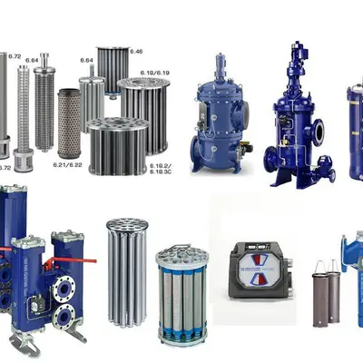 Bollfilter Type: 2.04.5.110.260 DN50 ID No: 324000 Duplex Filter Housing 2