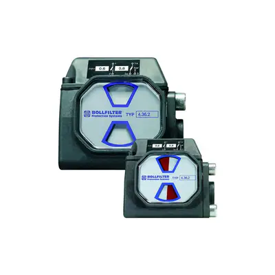 Bollfilter type 4.46.2 Differential Pressure Indicator 2