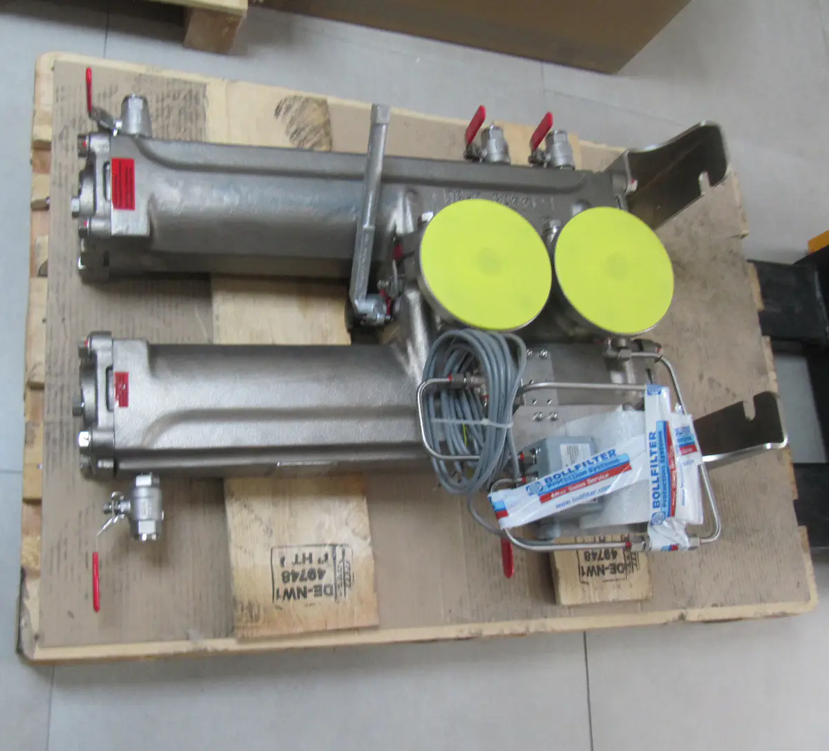 Bollfilter Type: BFD 140.660 DN 50 Condensate Duplex Filter 12
