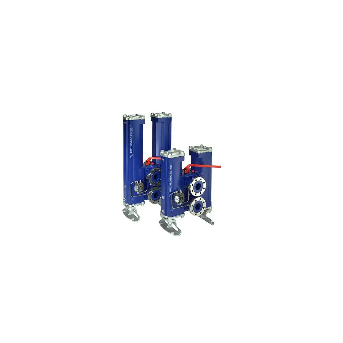 Bollfilter Type: BFD.140.660 DN 50 Duplex filter 3