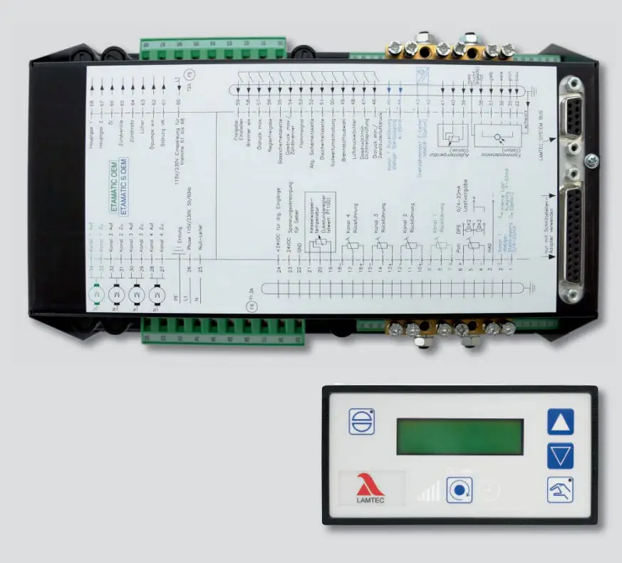 Lamtec 663O1 1022DSSAP Etamatic Control Unit 3