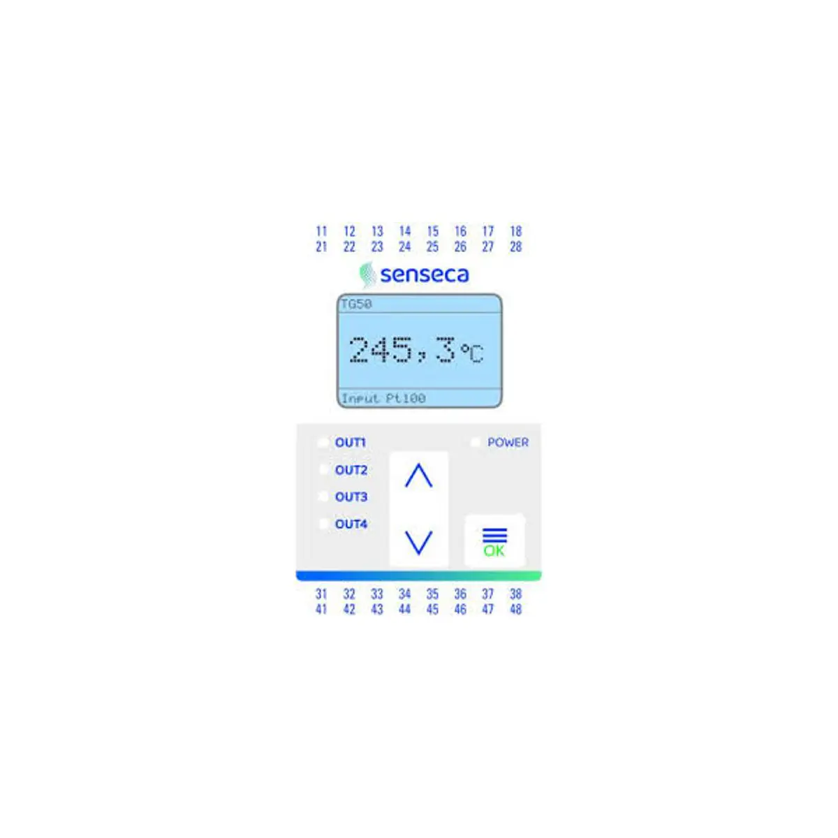 Senseca TG50-3-2R-00-AO-5-00 Temperature Guard Model 5