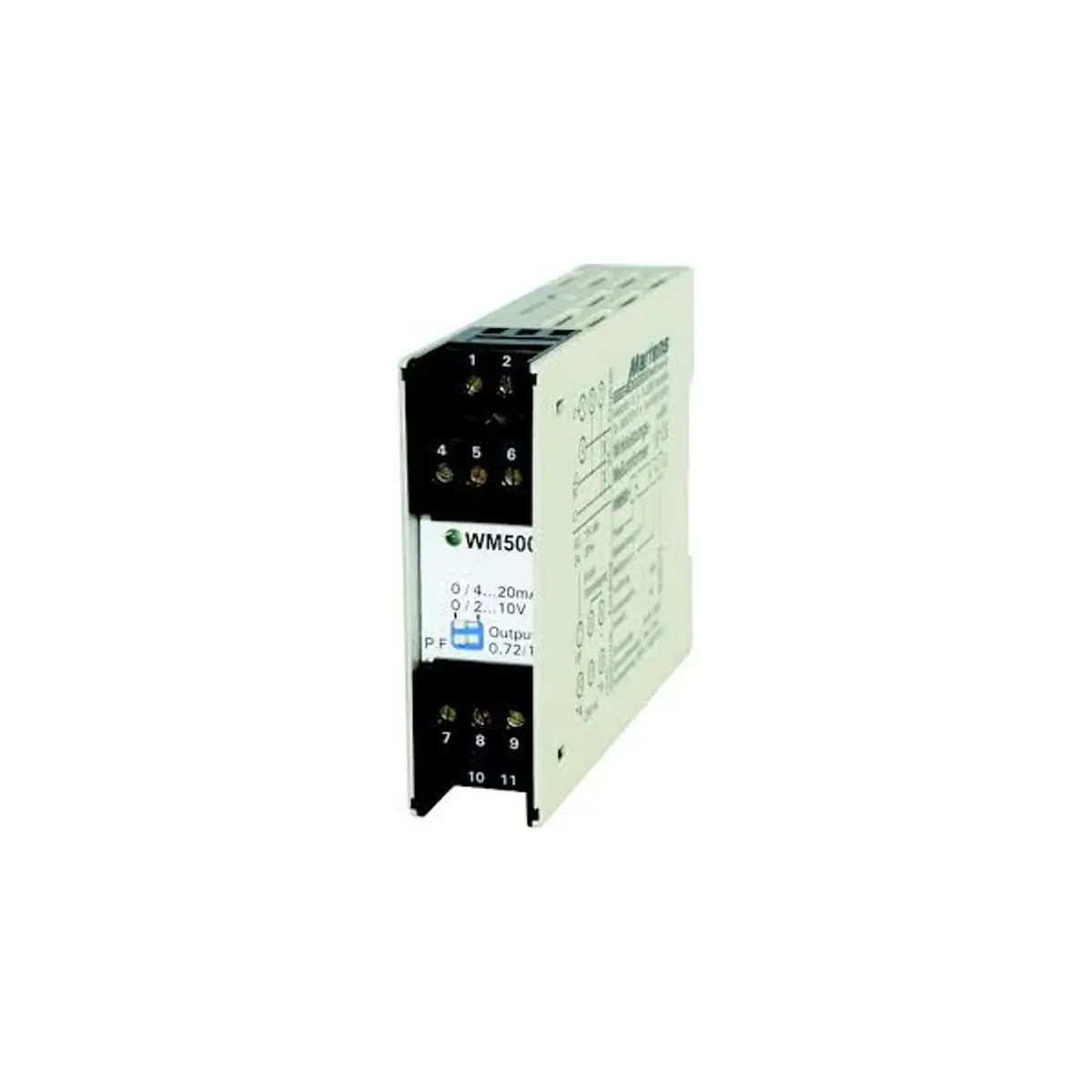 Senseca WM500-1-400-5-1-5 Current transformer ratio: 30/5 Transmitter 2
